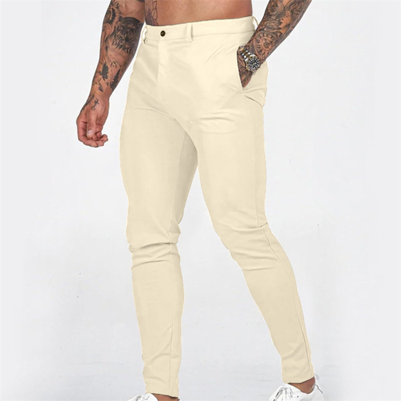 🥳2026 HOT SALE🥳💞50K+ SOLD!💥💪👖 50% OFF! Men's Casual Stretch Pants – Slim fit, tapered leg. High-stretch cotton blend. Deep pockets, secure closure. One pant for everything. ✅🌿