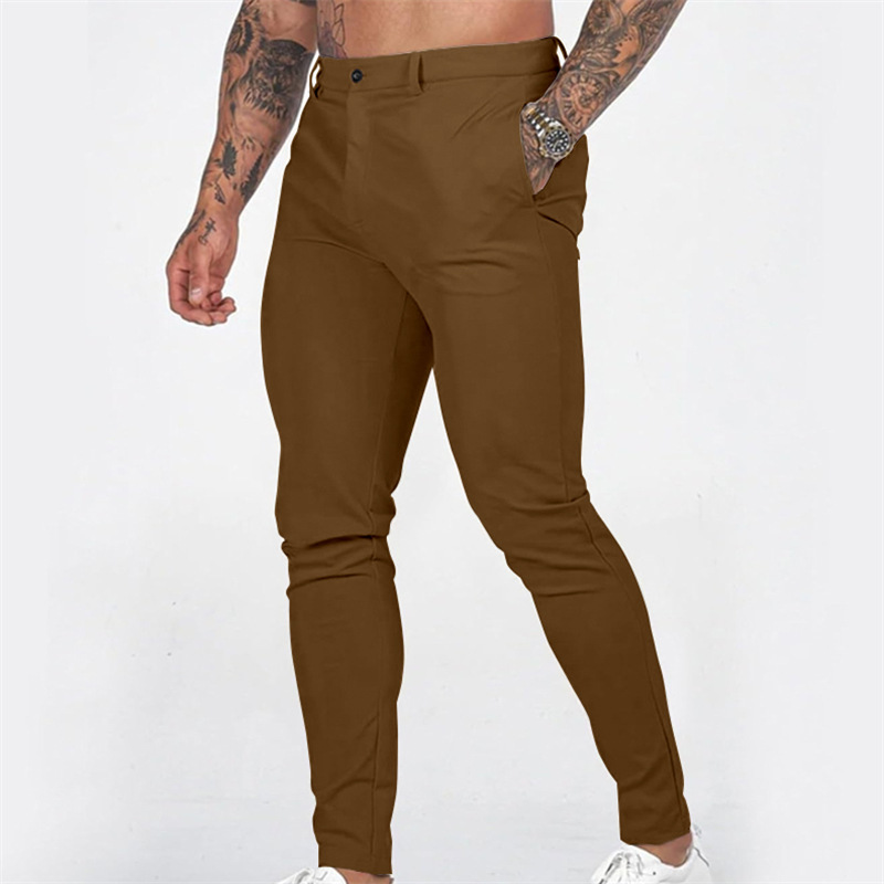 🥳2026 HOT SALE🥳💞50K+ SOLD!💥💪👖 50% OFF! Men's Casual Stretch Pants – Slim fit, tapered leg. High-stretch cotton blend. Deep pockets, secure closure. One pant for everything. ✅🌿