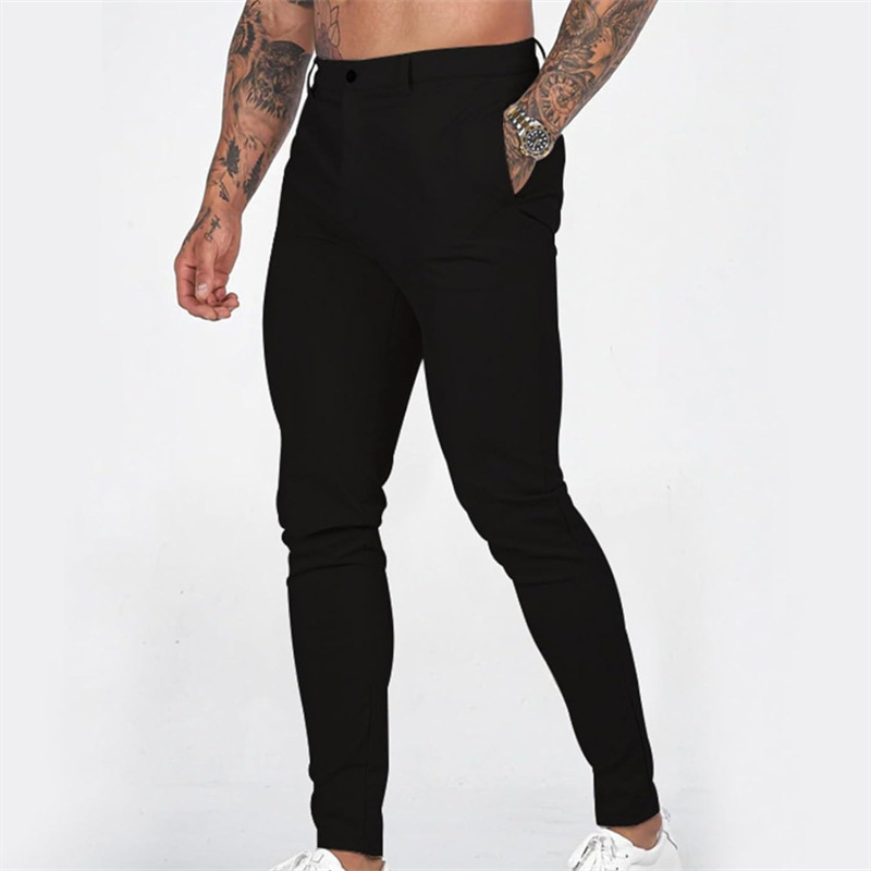 🥳2026 HOT SALE🥳💞50K+ SOLD!💥💪👖 50% OFF! Men's Casual Stretch Pants – Slim fit, tapered leg. High-stretch cotton blend. Deep pockets, secure closure. One pant for everything. ✅🌿
