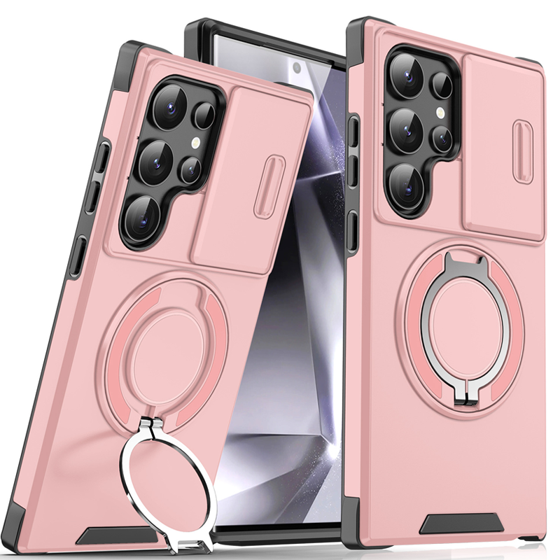 🥳2026 HOT SALE🥳💞50K+ SOLD!🎬🔥 50% OFF! 3-in-1 Magnetic Case for Samsung – Snap & Go Stand + Raised Camera Guard + Full Protection. Your all-in-one daily shield. 🛡️🧲