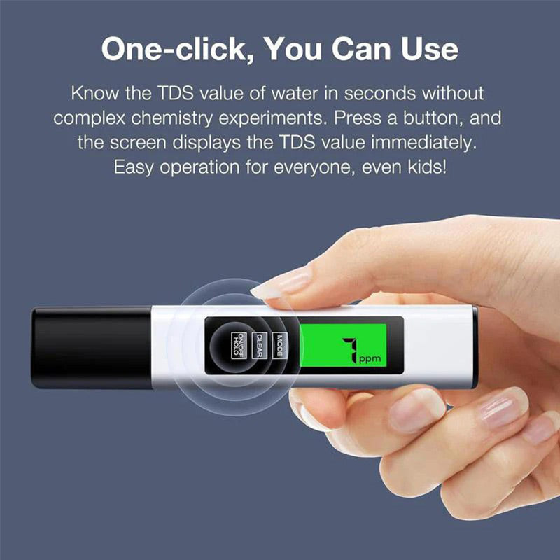 🥳2026 HOT SALE🥳💞50K+ SOLD!💥💧📊 50% OFF! Multi-function Water Quality Test Pen – TDS, conductivity & temp in one. Easy to use, ensures pure drinking water. A health essential. 🛡️✨