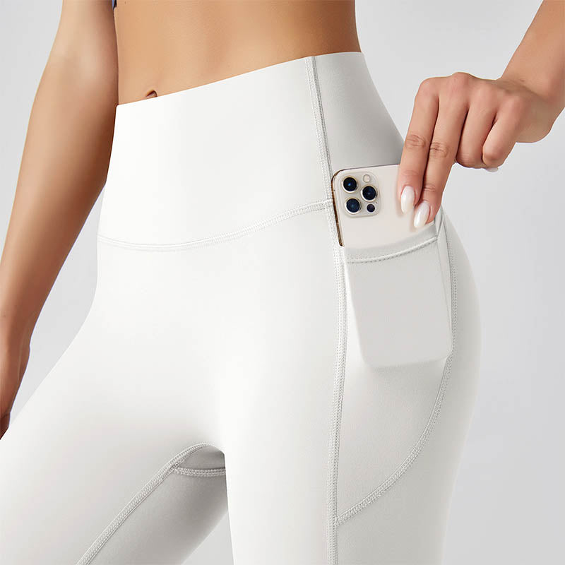 🥳2026 HOT SALE🥳💞50K+ SOLD!👵🧘‍♀️ 50% OFF! High-Waisted Seamless Yoga Leggings – Side pockets for phone & keys. Quick-dry, breathable & butt-lifting. Comfortable all day. Perfect for yoga or walks. 📱🌸