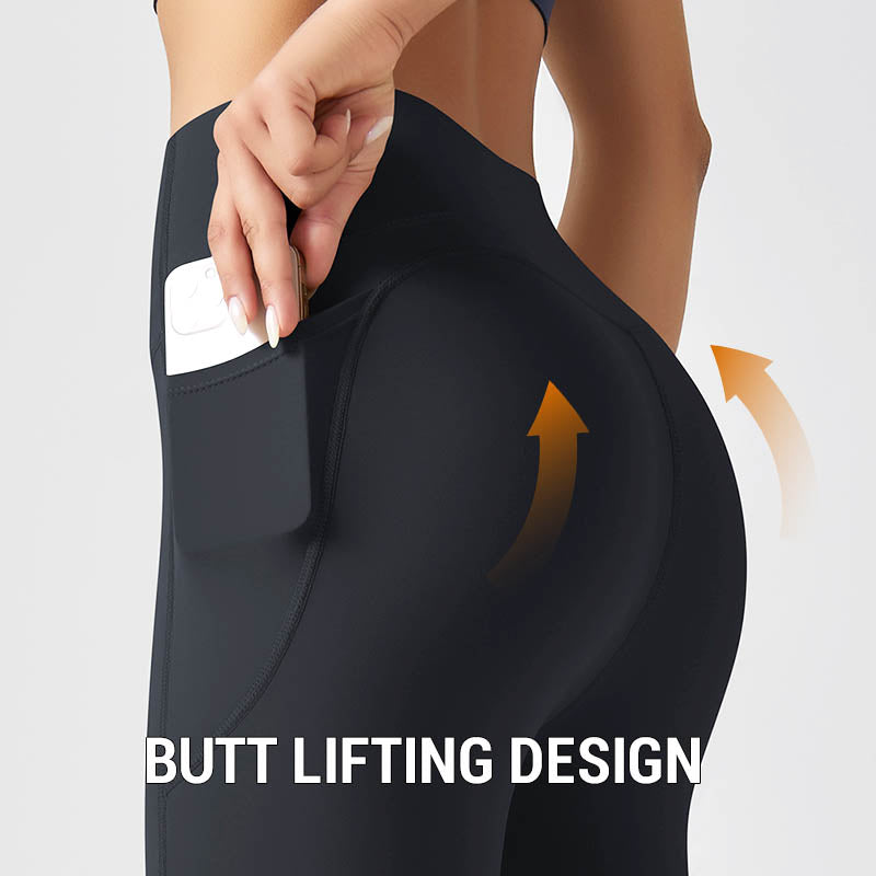 🥳2026 HOT SALE🥳💞50K+ SOLD!👵🧘‍♀️ 50% OFF! High-Waisted Seamless Yoga Leggings – Side pockets for phone & keys. Quick-dry, breathable & butt-lifting. Comfortable all day. Perfect for yoga or walks. 📱🌸