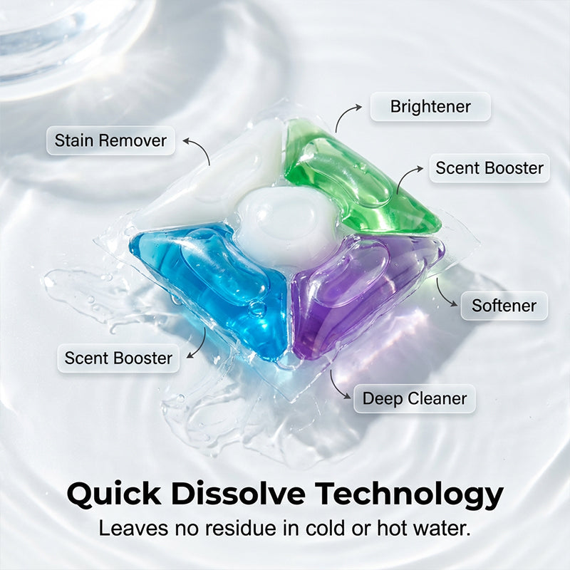 🔥Deep Cleaning & Sterilizing Laundry Detergent Pods (5pcs)