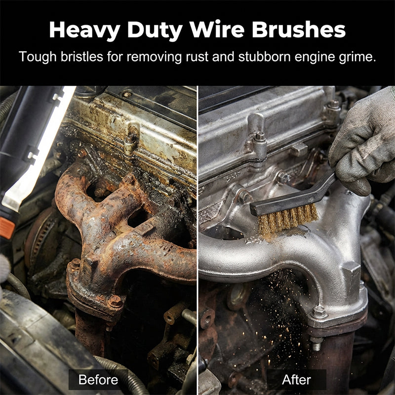 🥳2026 HOT SALE🥳💞50K+ SOLD!💥🔧🧽 50% OFF! Auto Detailing Brush Kit – Drill attachments for tough grime, scratch-free detail brushes. Complete set for showroom shine without the elbow grease. A must for DIY car care. 🇬🇧✨