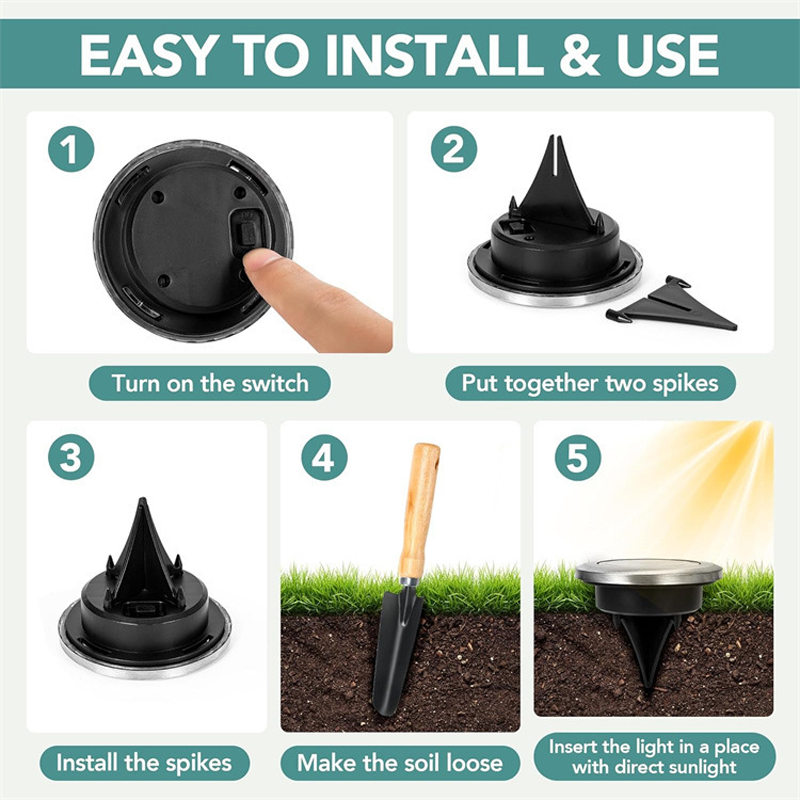 🥳2026 HOT SALE🥳💞50K+ SOLD!🔆🏠 50% OFF! 2‑Pack Solar Path Lights – Automatic dusk‑to‑dawn, 8‑10hrs light. Durable & weather‑resistant. Perfect for seniors who love a safe, lit garden. 🛡️🕊️