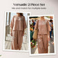 🥳2026 HOT SALE🥳💞50K+ SOLD!💥🌿💫 50% OFF! Lightweight 2-Piece Set – Soft cotton-linen, keeps you cool. Adjustable waist, flattering wide-leg. Black, burgundy, pink & more. Mix & match. 👖✅