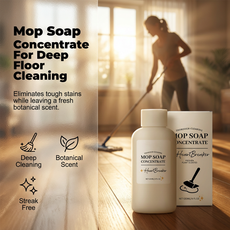 🥳2026 HOT SALE🥳💞50K+ SOLD!💥🧹⚡ 50% OFF! Quick-Dry Floor Cleaner – Deep cleans grime & oil, no scrubbing. Streak-free, fast drying. pH-neutral, safe for wood & tile. Natural lavender & lemon scent. 🌿✨