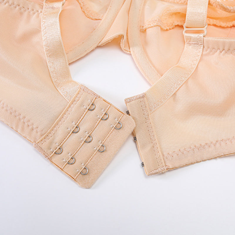 🥳2026 HOT SALE🥳💞50K+ SOLD!💥👵🌸 50% OFF! Lacsper Daisy Minimizer Bra – Full coverage, supportive underwire. Soft floral lace, non-padded. 4-layer seaming prevents poking. 13% spandex for all-day comfort. Smooths back bulges. 🎀✨