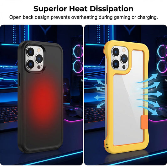 🥳2026 HOT SALE🥳💞50K+ SOLD!💥💨✨ 50% OFF! Heat-Dissipating Phone Case – Hollow-back for cooling, shock-absorbent corners. Precision cutouts, easy access. Keeps phone safe & stylish. 📱✅
