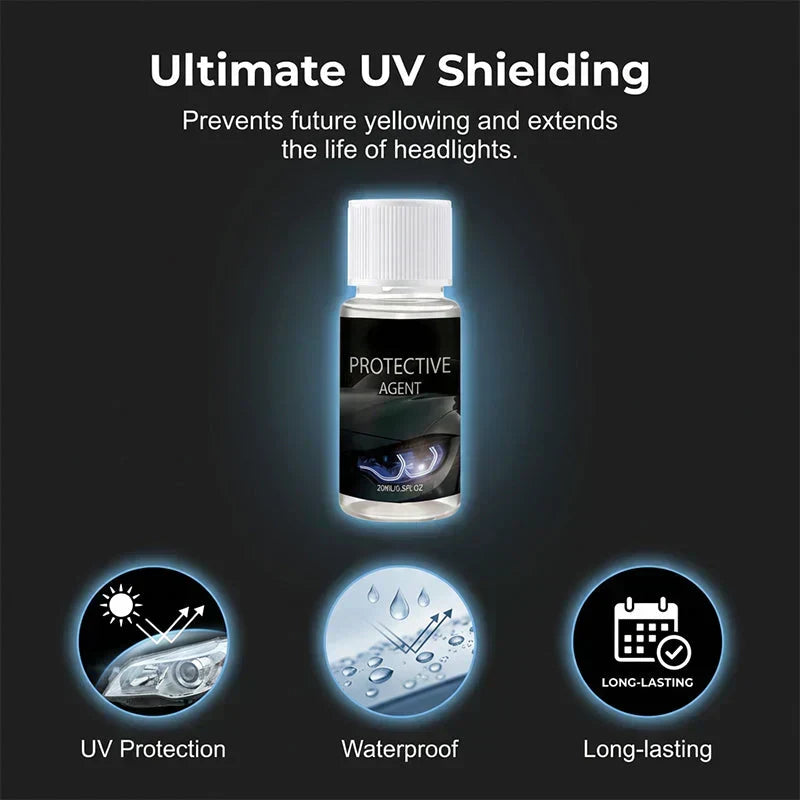 🥳2026 HOT SALE🥳💞50K+ SOLD!🚗💡 BUY 2 GET 1 FREE! Professional Car Headlight Restoration Kit – Removes yellowing & scratches instantly. No sandpaper, no tools – just spray & wipe! Save £££ on garage bills! ✨🔧
