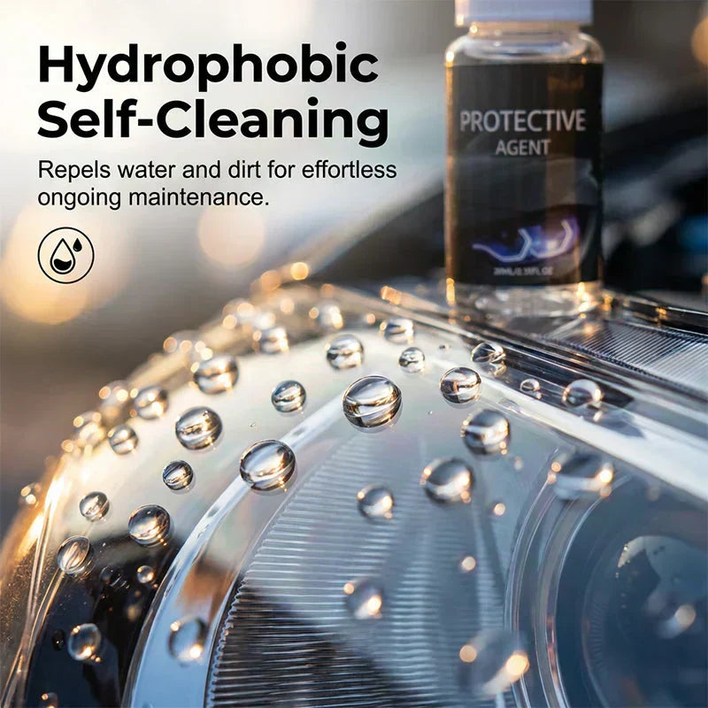 🥳2026 HOT SALE🥳💞50K+ SOLD!🚗💡 BUY 2 GET 1 FREE! Professional Car Headlight Restoration Kit – Removes yellowing & scratches instantly. No sandpaper, no tools – just spray & wipe! Save £££ on garage bills! ✨🔧