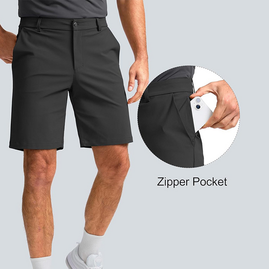 🥳2026 HOT SALE🥳💞50K+ SOLD!✅💪 50% OFF! Men‘s Performance Shorts – Stretch fabric moves with you. Quick-drying polyester, wrinkle-resistant. Machine washable. Sizes S-3XL. Perfect for gym or golf. 🎽✨