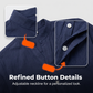 🥳2026 HOT SALE🥳💞50K+ SOLD!✅🌟 50% OFF! Men‘s Linen Blend Henley Shirt – Breathable & soft, all-day comfort. Classic button placket. Pairs with jeans or chinos. Your new go-to. 👔🕊️