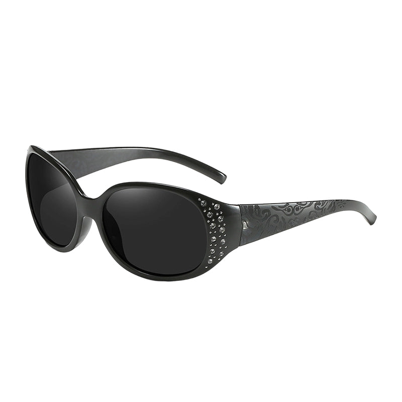 🥳2026 HOT SALE🥳💞50K+ SOLD!🌸✨ 50% OFF! Retro Oversized Sunglasses – Polarized lenses cut glare, UV400 protection. Rhinestone details for a touch of glamour. Flattering for all face shapes. A stylish essential. 🕶️💎