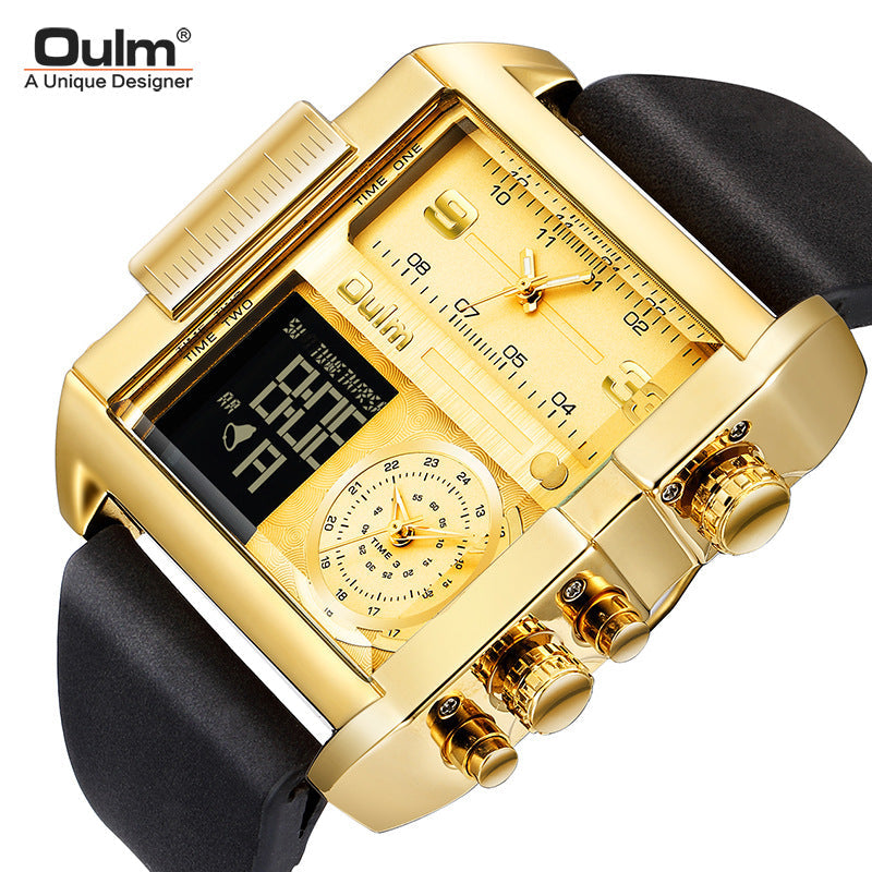 🥳2026 HOT SALE🥳💞50K+ SOLD!⏱️💧 50% OFF! 50mm Oversized Sport Watch – Dual movement, luminous hands, water resistant. Easy to read, built to last. Great value for sports & work. 🛡️⌚