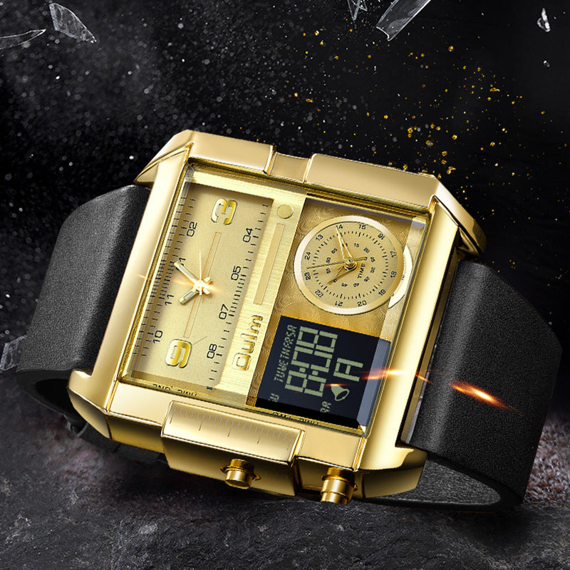 🥳2026 HOT SALE🥳💞50K+ SOLD!⏱️💧 50% OFF! 50mm Oversized Sport Watch – Dual movement, luminous hands, water resistant. Easy to read, built to last. Great value for sports & work. 🛡️⌚