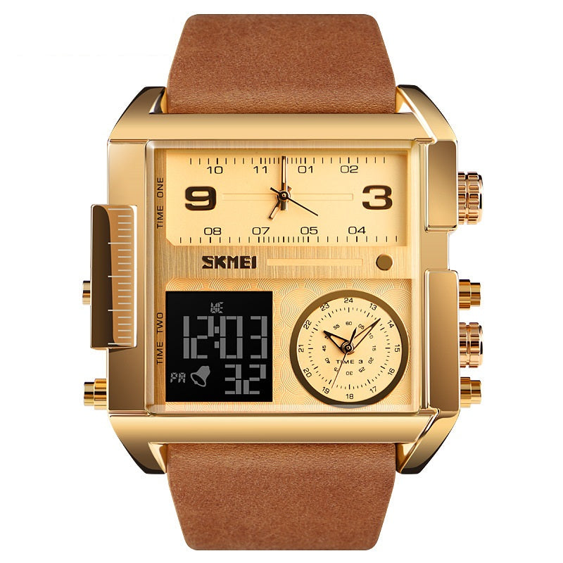 🥳2026 HOT SALE🥳💞50K+ SOLD!⏱️💧 50% OFF! 50mm Oversized Sport Watch – Dual movement, luminous hands, water resistant. Easy to read, built to last. Great value for sports & work. 🛡️⌚
