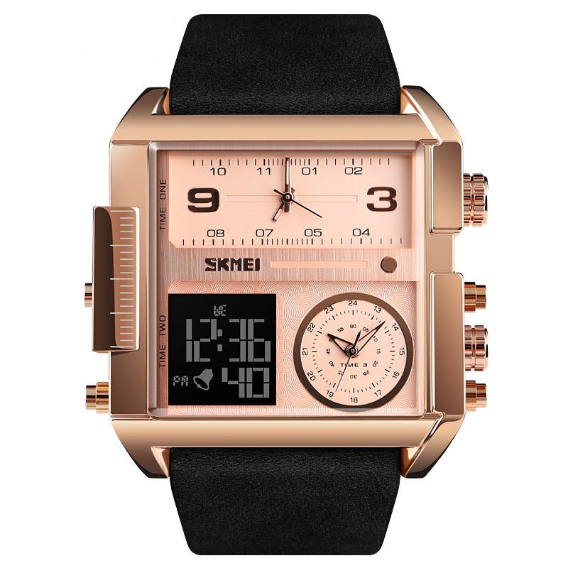 🥳2026 HOT SALE🥳💞50K+ SOLD!⏱️💧 50% OFF! 50mm Oversized Sport Watch – Dual movement, luminous hands, water resistant. Easy to read, built to last. Great value for sports & work. 🛡️⌚