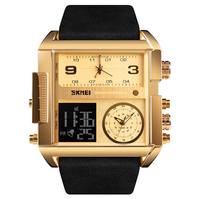 🥳2026 HOT SALE🥳💞50K+ SOLD!⏱️💧 50% OFF! 50mm Oversized Sport Watch – Dual movement, luminous hands, water resistant. Easy to read, built to last. Great value for sports & work. 🛡️⌚