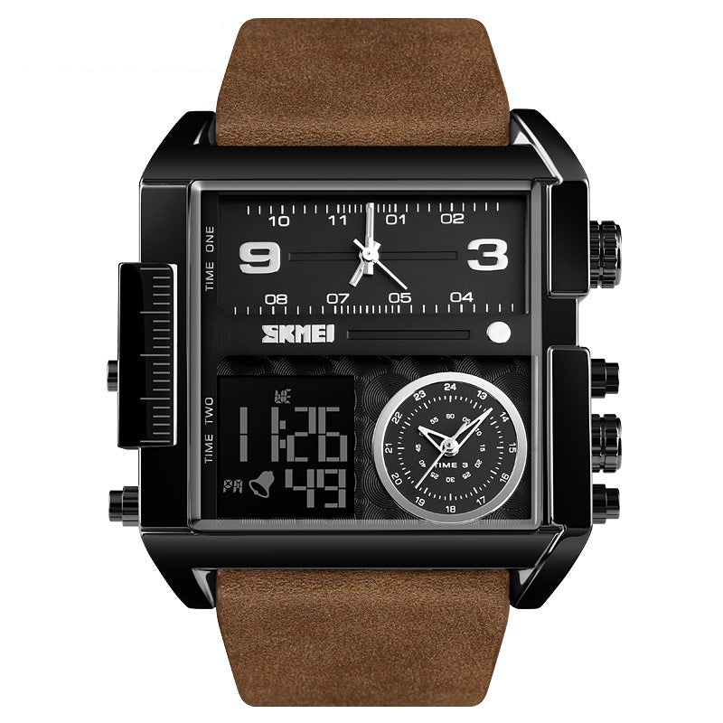 🥳2026 HOT SALE🥳💞50K+ SOLD!⏱️💧 50% OFF! 50mm Oversized Sport Watch – Dual movement, luminous hands, water resistant. Easy to read, built to last. Great value for sports & work. 🛡️⌚