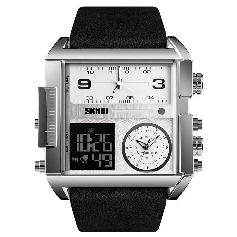 🥳2026 HOT SALE🥳💞50K+ SOLD!⏱️💧 50% OFF! 50mm Oversized Sport Watch – Dual movement, luminous hands, water resistant. Easy to read, built to last. Great value for sports & work. 🛡️⌚