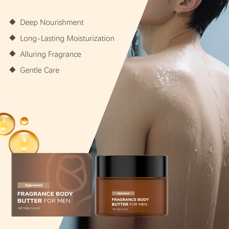 🥳2026 HOT SALE🥳💞50K+ SOLD!💥🍊💫 50% OFF! Men's Agarwood Body Butter – Deep hydration meets refined woody scent. 2-in-1 moisturizer & cologne, fast-absorbing, non-greasy. Simplify your routine, elevate your presence. 🧴✨