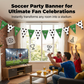 🥳2026 HOT SALE🥳💞50K+ SOLD!💥🎈🌟 50% OFF! Soccer Party Decor Kit – Dynamic soccer ball & trophy designs. Quick assembly, transforms any space in minutes. Great for kids' birthdays & World Cup watch parties. 🥳✅