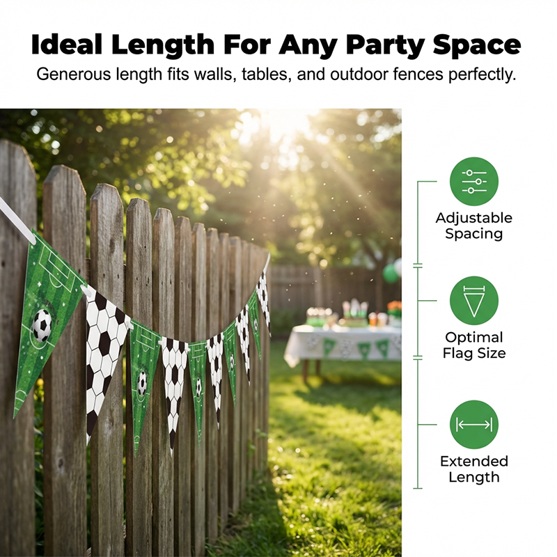 🥳2026 HOT SALE🥳💞50K+ SOLD!💥🎈🌟 50% OFF! Soccer Party Decor Kit – Dynamic soccer ball & trophy designs. Quick assembly, transforms any space in minutes. Great for kids' birthdays & World Cup watch parties. 🥳✅