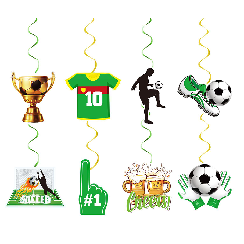 🥳2026 HOT SALE🥳💞50K+ SOLD!💥🎈🌟 50% OFF! Soccer Party Decor Kit – Dynamic soccer ball & trophy designs. Quick assembly, transforms any space in minutes. Great for kids' birthdays & World Cup watch parties. 🥳✅