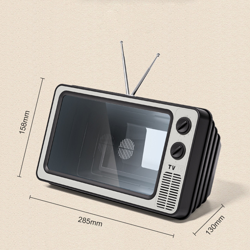 🥳2026 HOT SALE🥳💞50K+ SOLD! 📺✨ 50% OFF! Retro TV Phone Screen Magnifier – 1:1 HD, foldable, USB powered, surround sound. Turn your phone into a mini cinema anywhere! 🎬💪