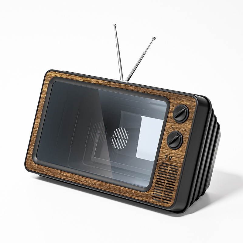 🥳2026 HOT SALE🥳💞50K+ SOLD! 📺✨ 50% OFF! Retro TV Phone Screen Magnifier – 1:1 HD, foldable, USB powered, surround sound. Turn your phone into a mini cinema anywhere! 🎬💪
