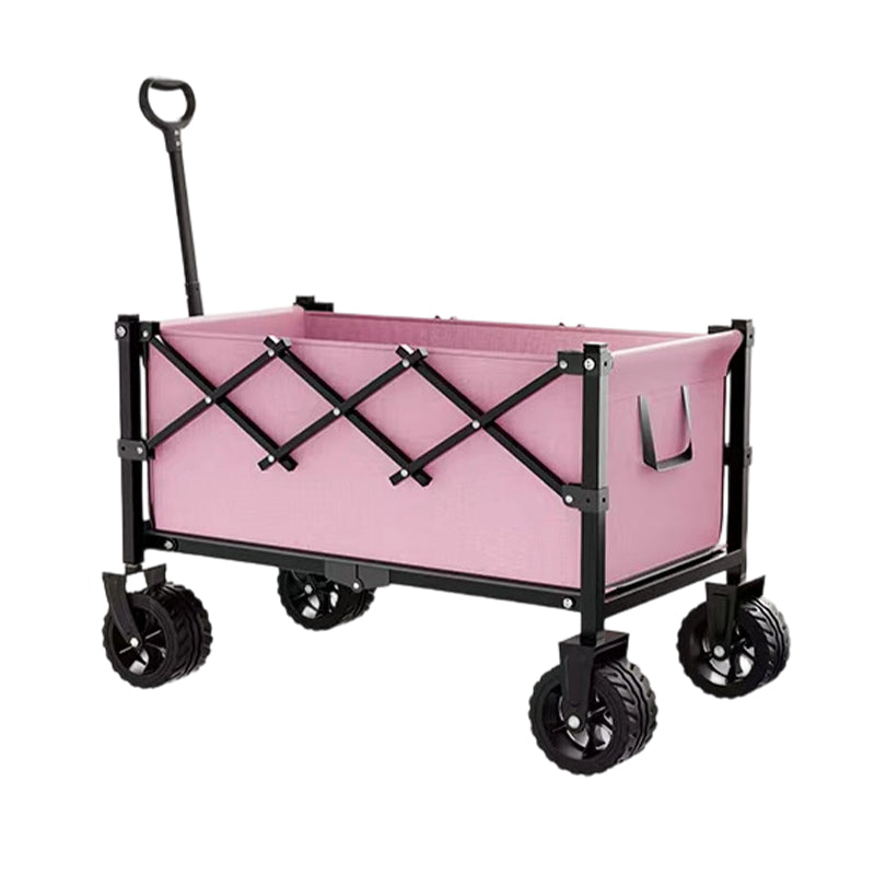 🥳2026 HOT SALE🥳💞50K+ SOLD!🚚🏕️ 50% OFF! Heavy‑Duty Collapsible Wagon Cart – 130L capacity, 80kg load, all‑terrain wheels. Thickened carbon steel frame – haul garden supplies & shopping with ease! 🛒✨