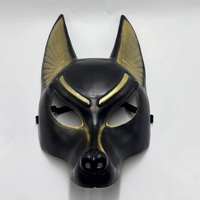 🥳2026 HOT SALE🥳💞50K+ SOLD!⚡ 50% OFF! Hand-Sculpted Anubis Cosplay Mask – 100% handmade, eco-friendly resin. Faux gold leaf accents, adjustable fit. A unique artifact for collectors & cosplayers. 🏺✨
