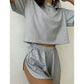 🥳2026 HOT SALE🥳💞50K+ SOLD!💕🌿 50% OFF! Women's 2-Piece Lounge Set – Loose fit, no binding. Elastic waist stays comfy. Light gray, deep gray, green & pink. A wardrobe essential. 🛡️🕊️