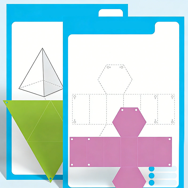 Interactive 3D Pop-Up Geometry Book for Children