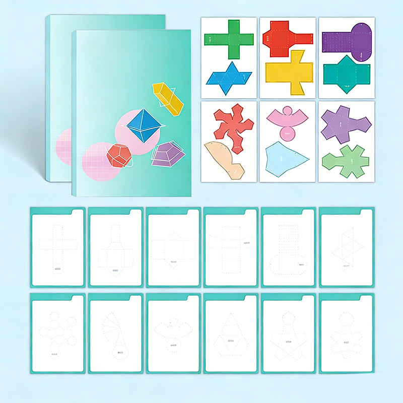 Interactive 3D Pop-Up Geometry Book for Children