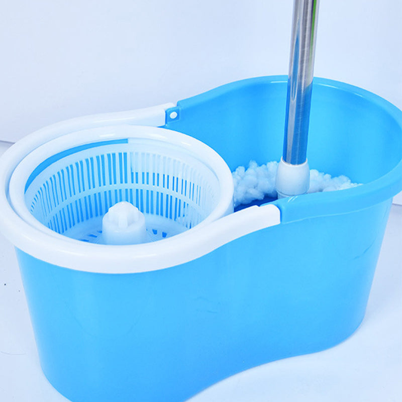 Hands-free floor mop with dual drive