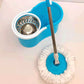 Hands-free floor mop with dual drive