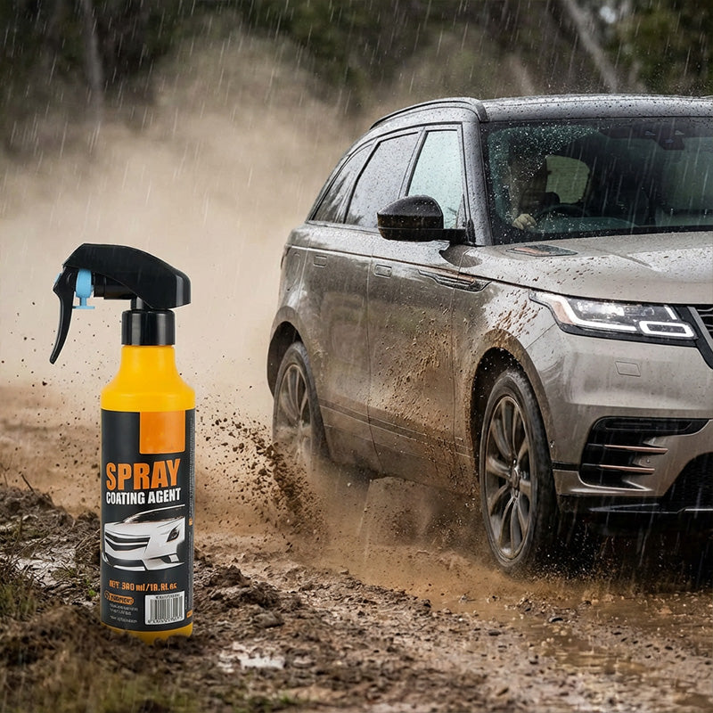 🥳2026 HOT SALE🥳💞50K+ SOLD! 💧✨ 50% OFF! Nano Hydrophobic Car Coating Spray – Repels water, mud & grime – enhances gloss & shine. Fills fine scratches – spray-on, wipe-off protection! 🚗🛡️