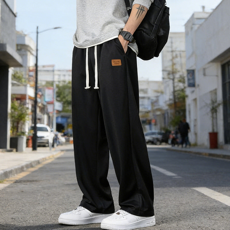 🥳2026 HOT SALE🥳💞50K+ SOLD!🛡️👖 50% OFF! Stretch Straight‑Leg Pants – Breathable, wrinkle‑resistant fabric. Multi‑pockets for essentials, drawstring for custom fit. Versatile for any casual scene. 🏃‍♂️💫