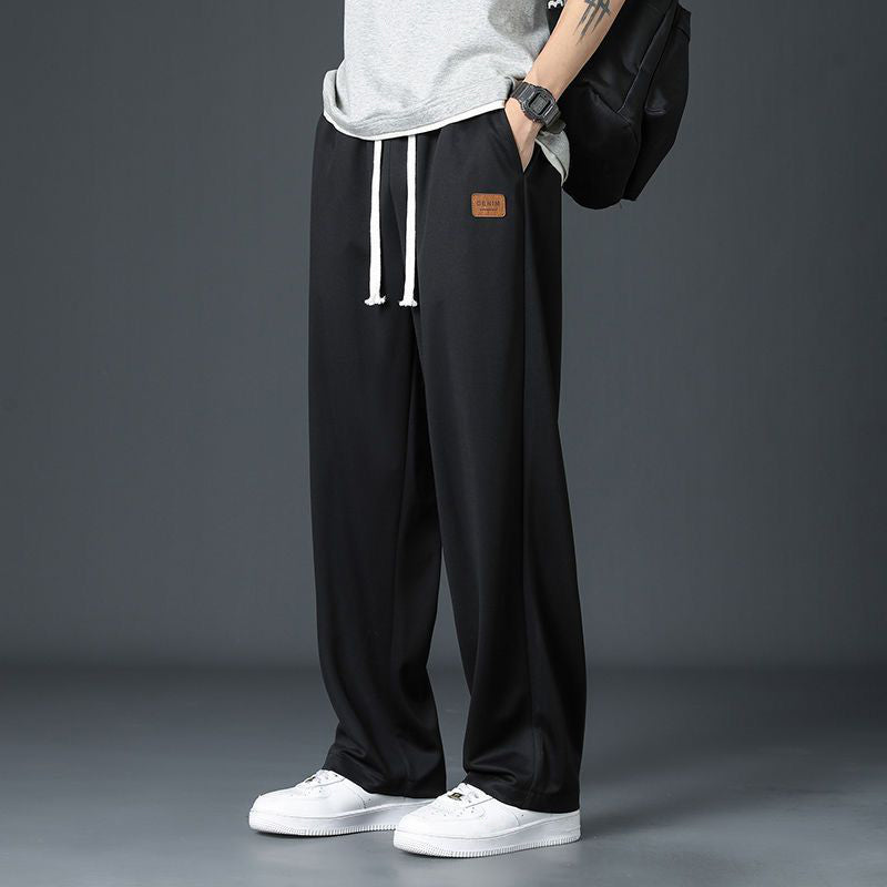 🥳2026 HOT SALE🥳💞50K+ SOLD!🛡️👖 50% OFF! Stretch Straight‑Leg Pants – Breathable, wrinkle‑resistant fabric. Multi‑pockets for essentials, drawstring for custom fit. Versatile for any casual scene. 🏃‍♂️💫