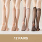 🥳2026 HOT SALE🥳💞50K+ SOLD!💥👢✨ 50% OFF! Knee High Sheer Stockings – Ultra-thin & transparent, non-slip sole for secure grip. Run-resistant, lightweight & stretchy. Nude, coffee, gray & black. 🦶💨
