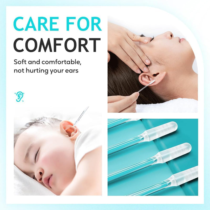 🥳2026 HOT SALE🥳💞50K+ SOLD! 👂🧼 50% OFF! Dual-Action Sticky Ear Cleaning Sticks – scoop & stick design gently removes earwax without pushing deeper. Soft, flexible & hygienic! 🛡️✅