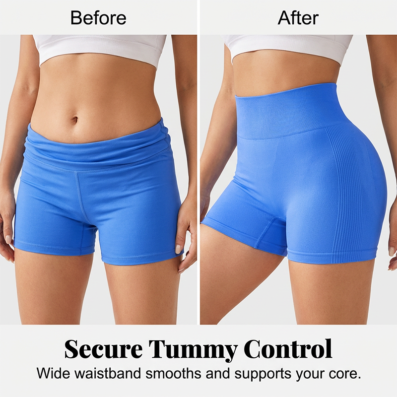🥳2026 HOT SALE🥳💞50K+ SOLD!🍑💪 50% OFF! Seamless Peach Hip Fitness Shorts – High-waist tummy control, scrunch butt lifting. Breathable & squat-proof. Perfect for yoga or daily wear. 🧘‍♀️✨