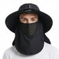 🥳2026 HOT SALE🥳💞50K+ SOLD!🌬️👒 50% OFF! Outdoor Cooling Fan Hat – 360° neck flap, detachable face shield. Keeps you cool & sun‑safe. Ideal for hiking, fishing & all summer adventures. 🎣⛰️