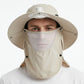 🥳2026 HOT SALE🥳💞50K+ SOLD!🌬️👒 50% OFF! Outdoor Cooling Fan Hat – 360° neck flap, detachable face shield. Keeps you cool & sun‑safe. Ideal for hiking, fishing & all summer adventures. 🎣⛰️