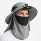🥳2026 HOT SALE🥳💞50K+ SOLD!🌬️👒 50% OFF! Outdoor Cooling Fan Hat – 360° neck flap, detachable face shield. Keeps you cool & sun‑safe. Ideal for hiking, fishing & all summer adventures. 🎣⛰️