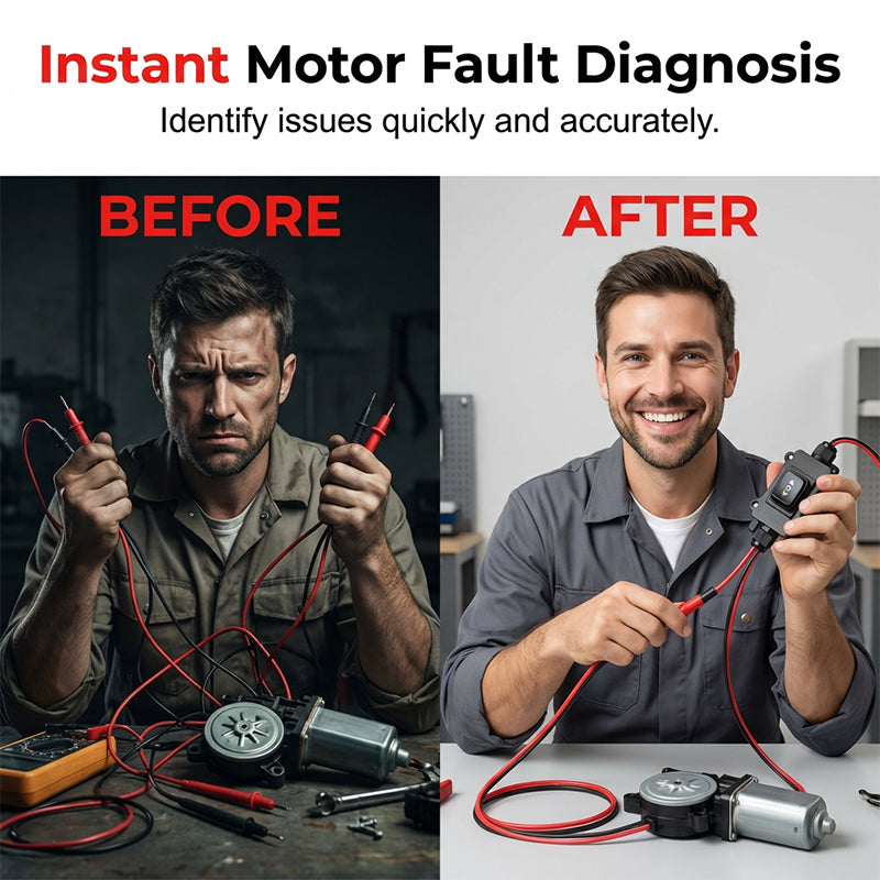 🥳2026 HOT SALE🥳💞50K+ SOLD!🔧🚗 50% OFF! Universal Car Motor Diagnostic Tool – Heavy‑duty copper clamps, one‑button control. Instantly finds motor faults. Save on garage bills. A DIY lifesaver! ⚡🛡️