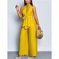 🥳2026 HOT SALE🥳💞50K+ SOLD!💥🎀💫 50% OFF! Sleeveless Top & Wide Pants Set – V-neck, adjustable waist. No matching hassle, instant chic. Perfect for holidays or everyday wear. 🛡️🕊️